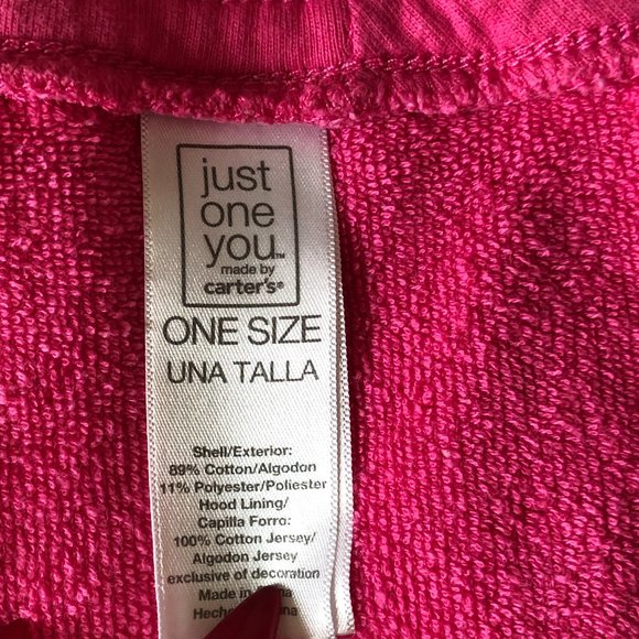 Pink Monster Bath Robe OS - Picture 3 of 4